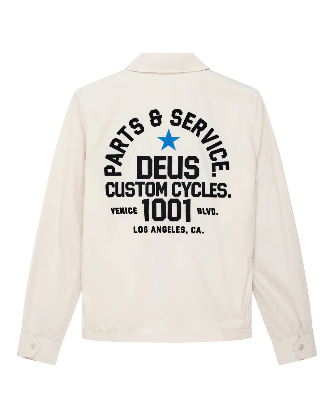 Deus Ex Machina - Teller Drizzler Jacket in Vintage White - Image 2