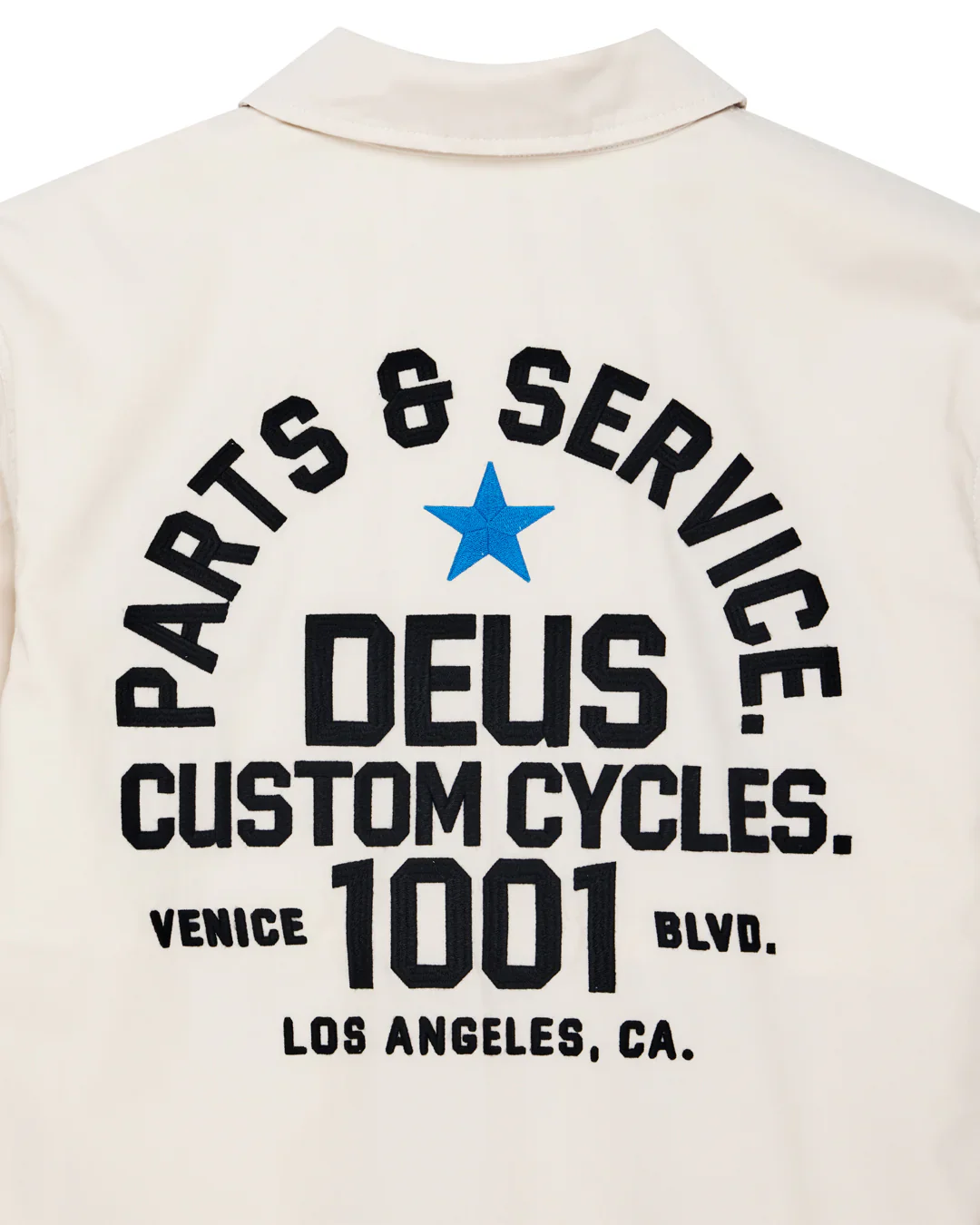 Deus Ex Machina - Teller Drizzler Jacket in Vintage White - Image 4