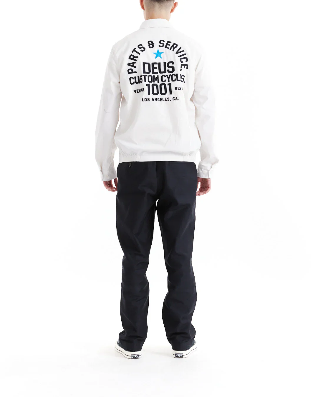 Deus Ex Machina - Teller Drizzler Jacket in Vintage White - Image 6