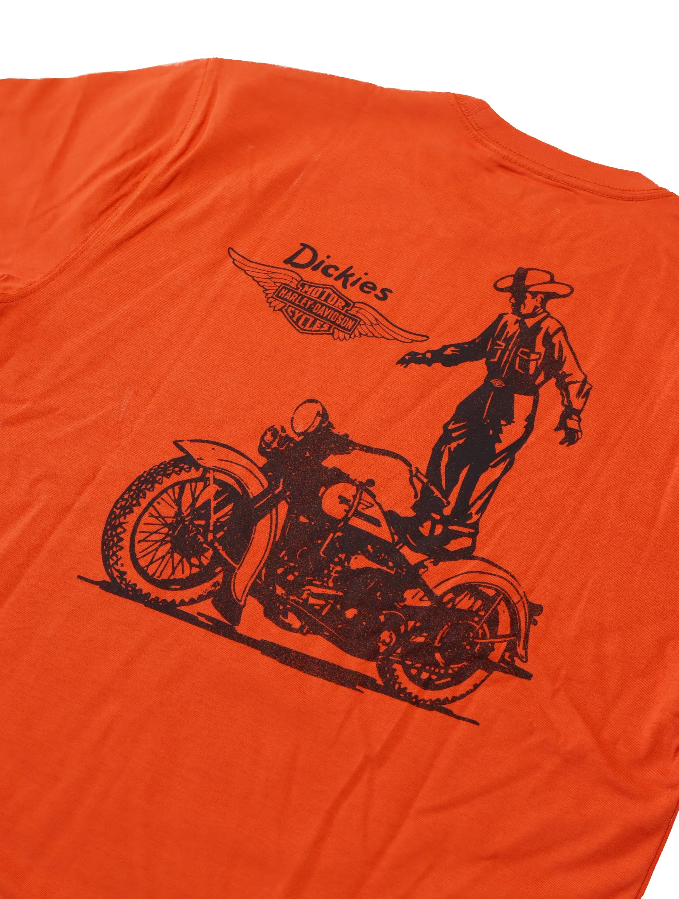 Dickies x Harley-Davidson - Orange Tee - Image 4