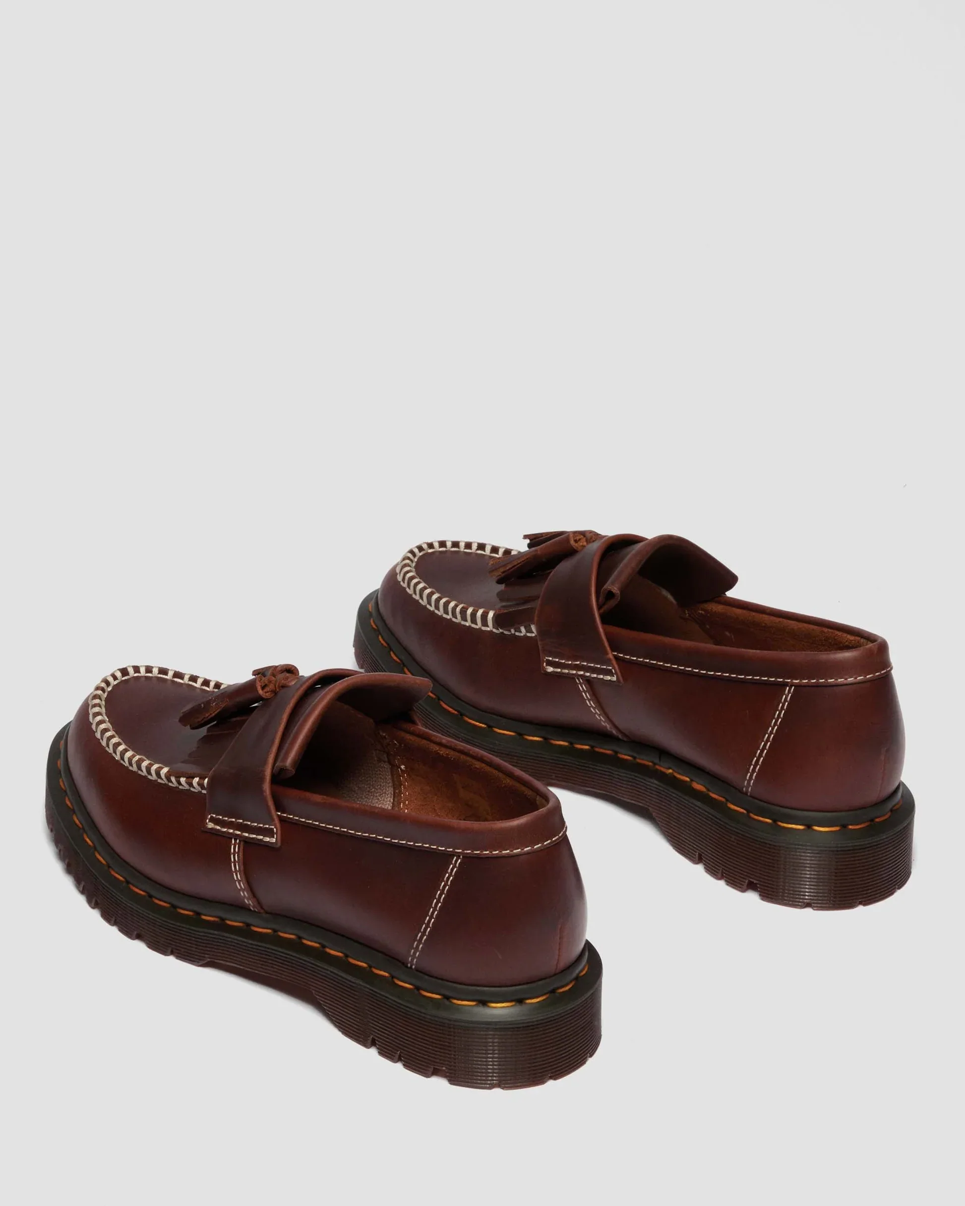 Dr. Martens - Adrian Tassel Orleans Leather Loafers in Butterscotch Orleans - Image 3