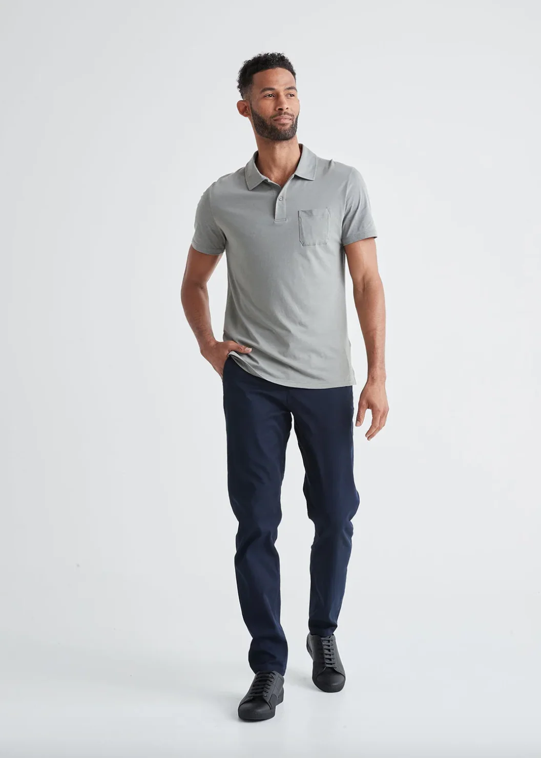 Duer- Live Free Flex Pant Sapphire - Image 2