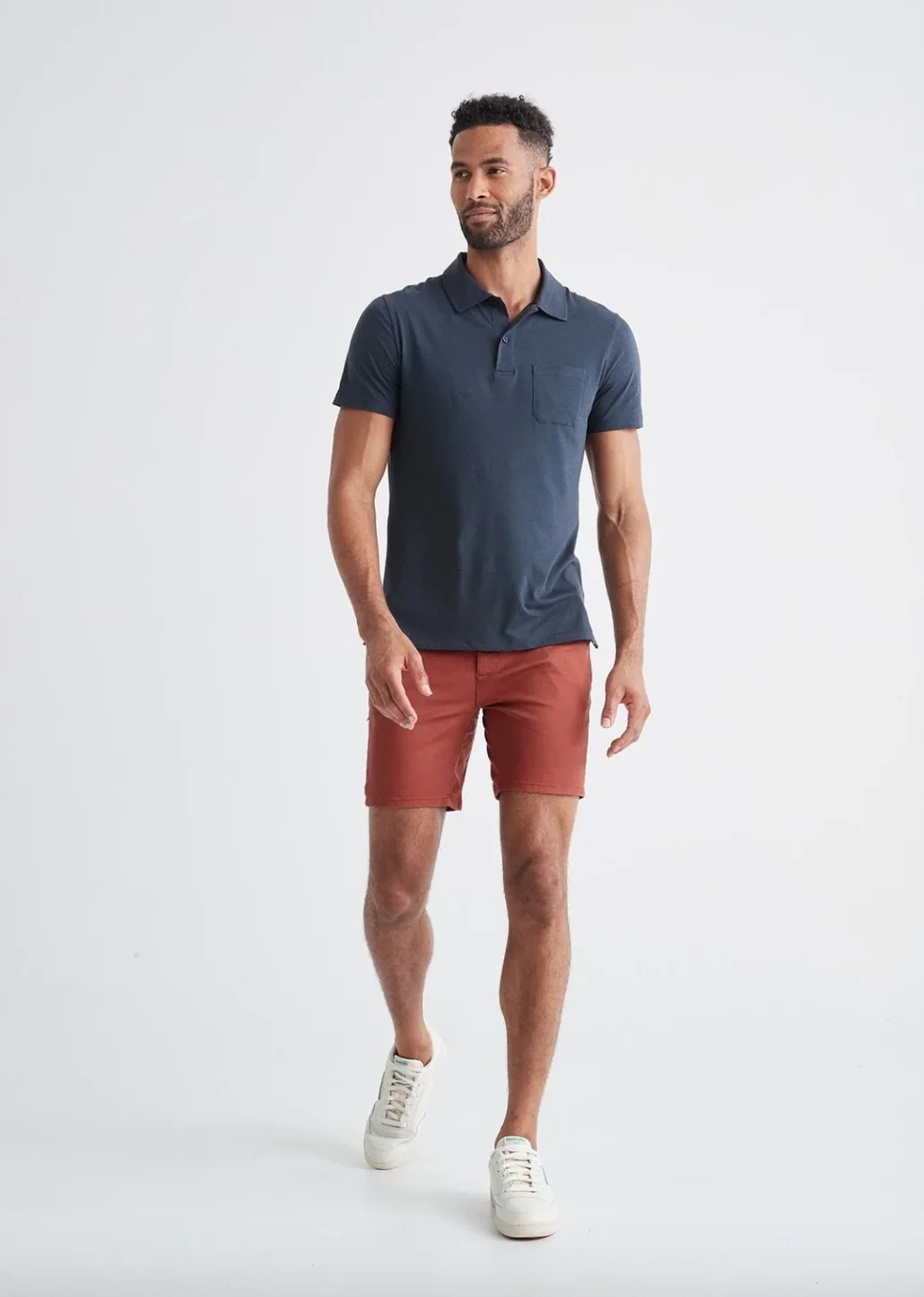 Duer- Live Free Journey Short Dark Red - Image 2