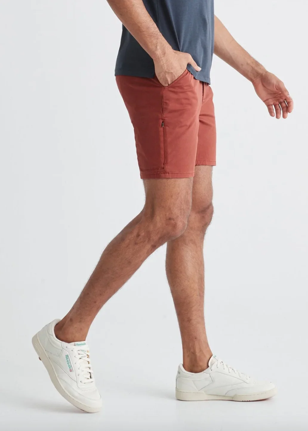 Duer- Live Free Journey Short Dark Red - Image 3