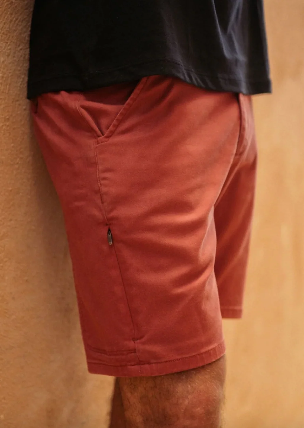 Duer- Live Free Journey Short Dark Red - Image 4