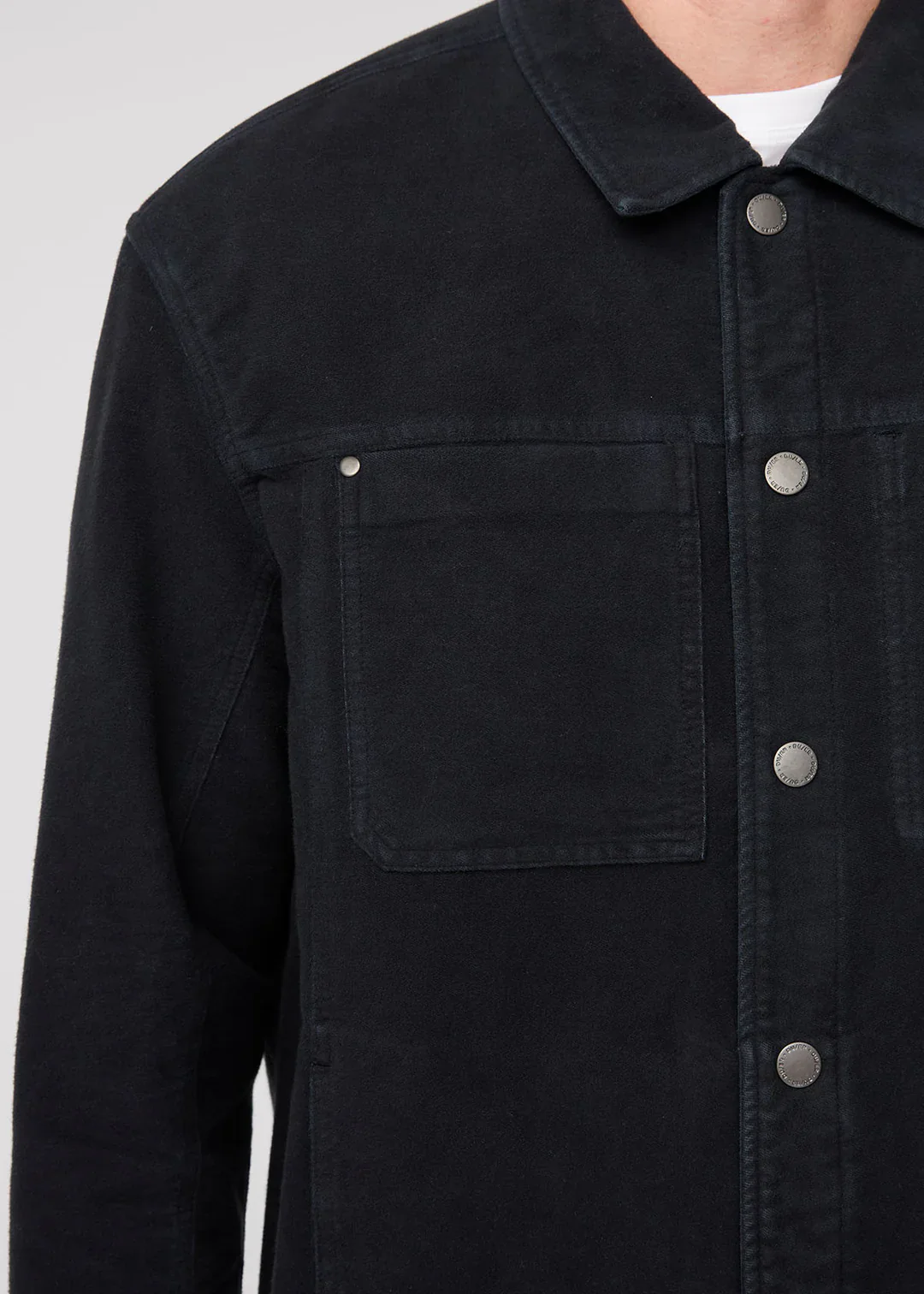 DUER - No Sweat Moleskin Jacket in Shadow - Image 4