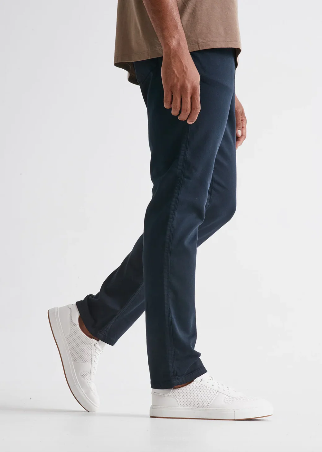 Duer- No Sweat Athletic Taper in Navy - Image 4