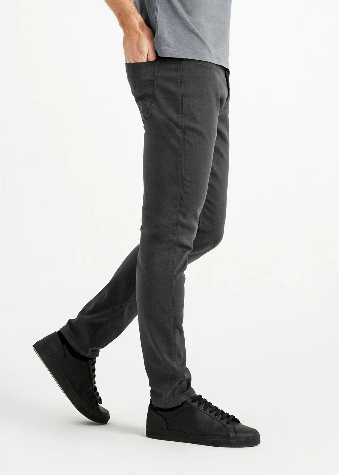 DUER - No Sweat Slim: Slate - Image 2