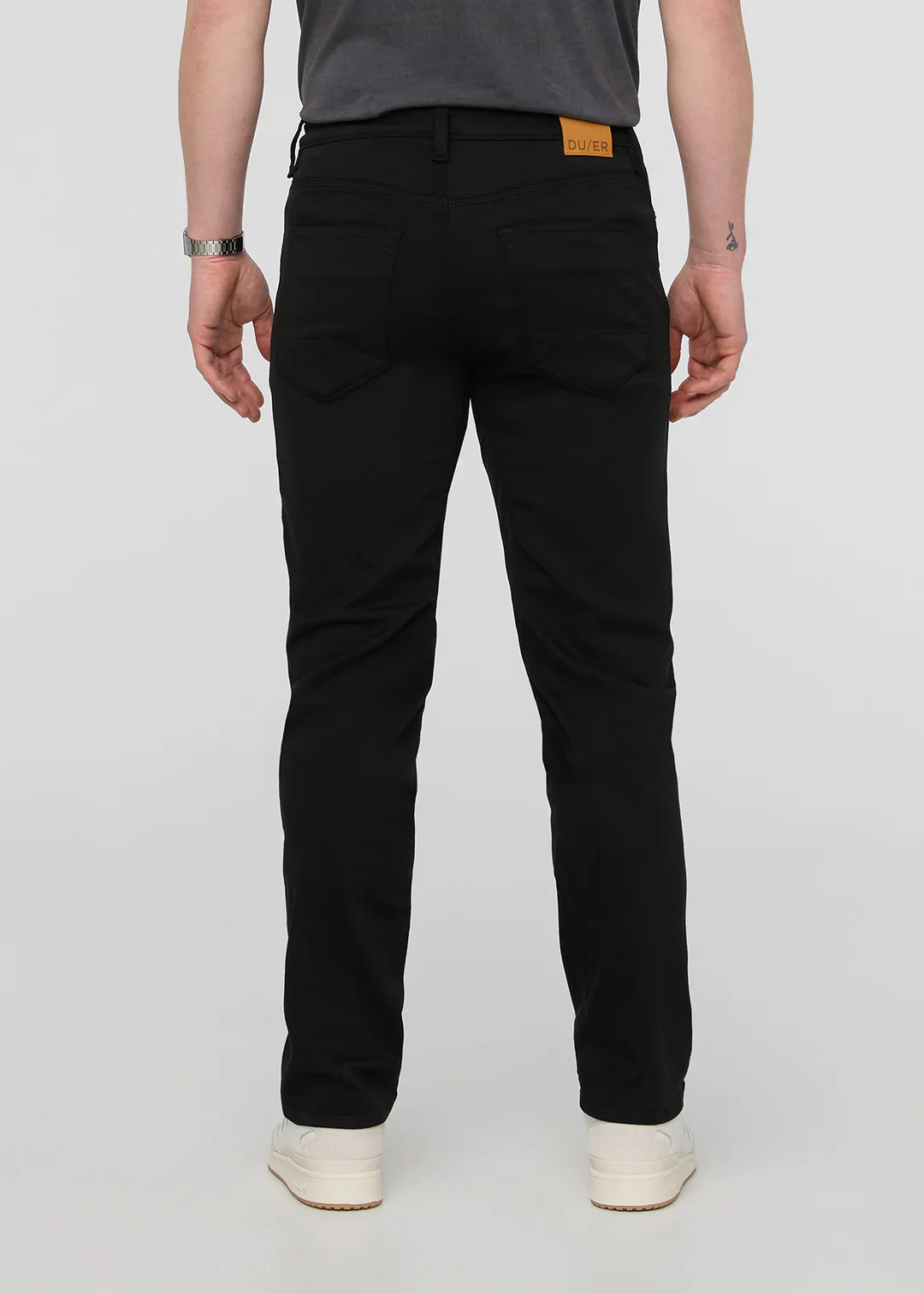 DUER - No Sweat Straight: Black - Image 3