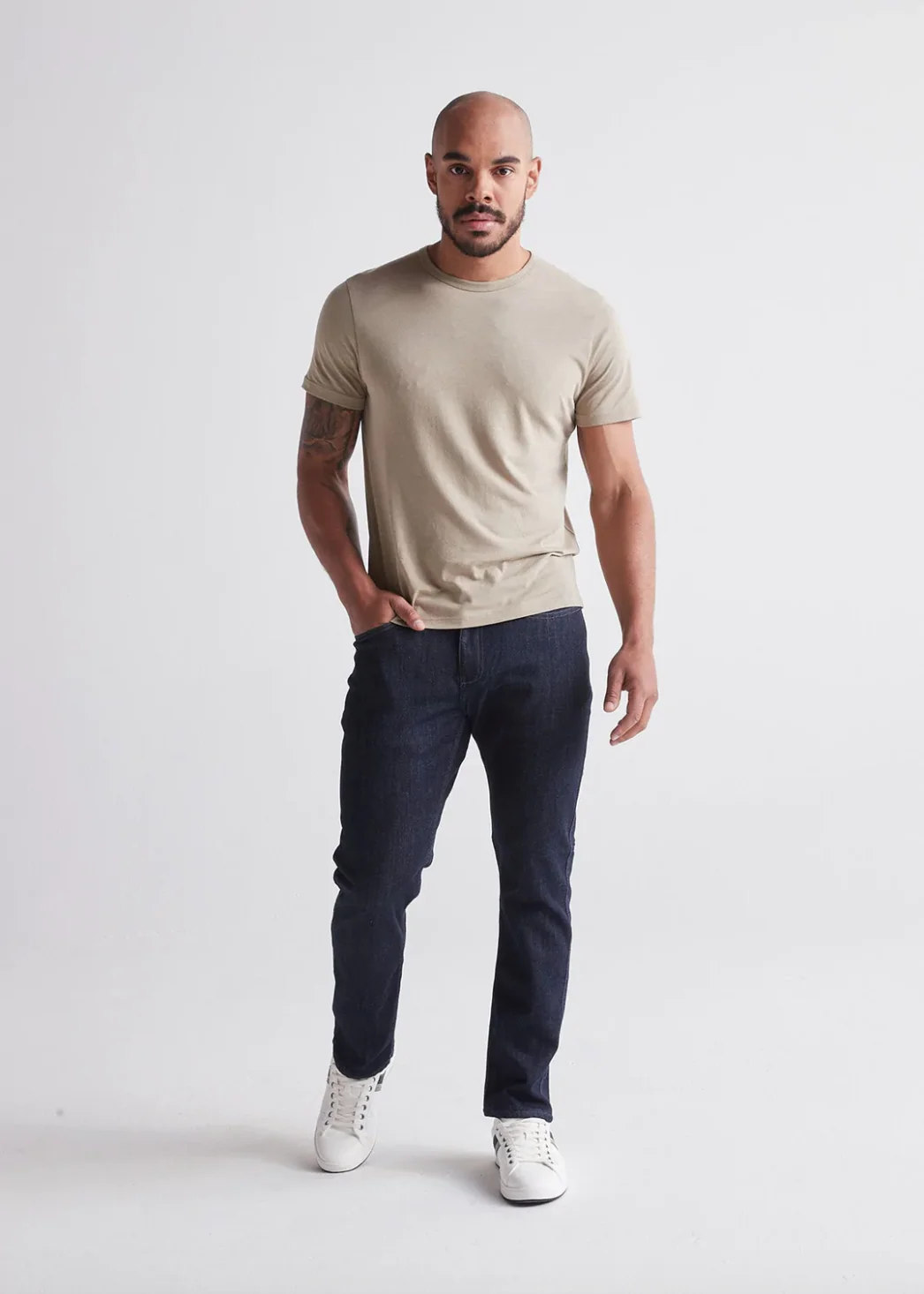 Duer- Performance Denim Relaxed Taper Rinse - Image 4