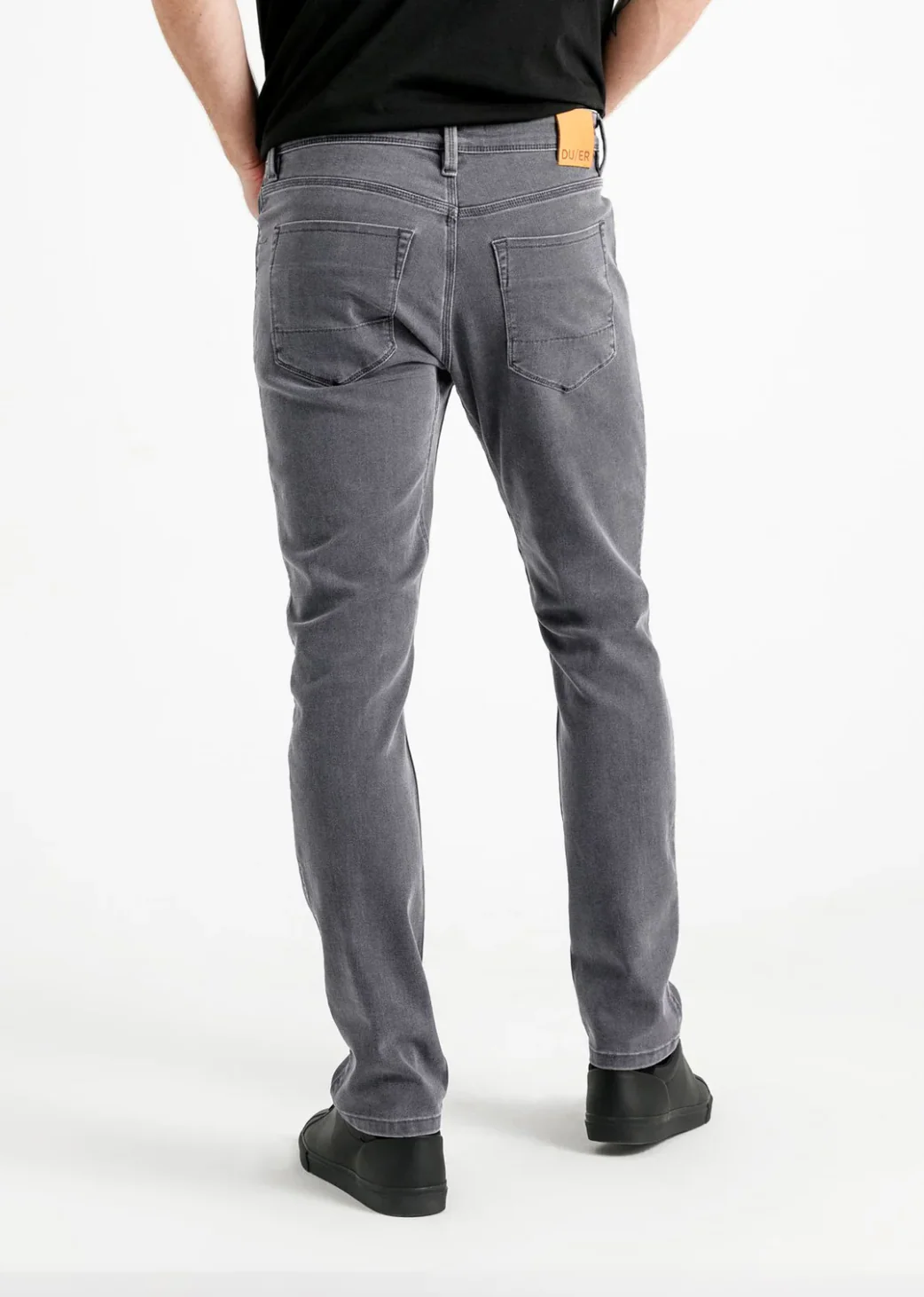 Duer- Performance Denim Slim Aged Grey - Image 3