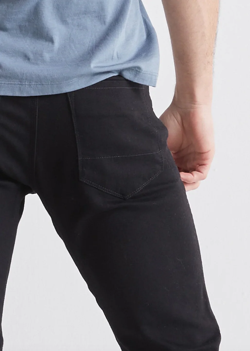 Duer- Performance Denim Slim Black - Image 3