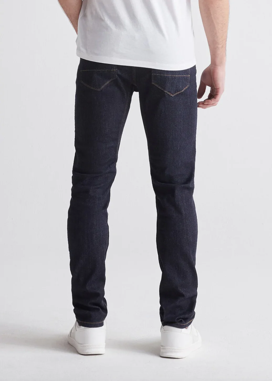 Duer- Performance Denim Slim Taper in Heritage Rinse - Image 3