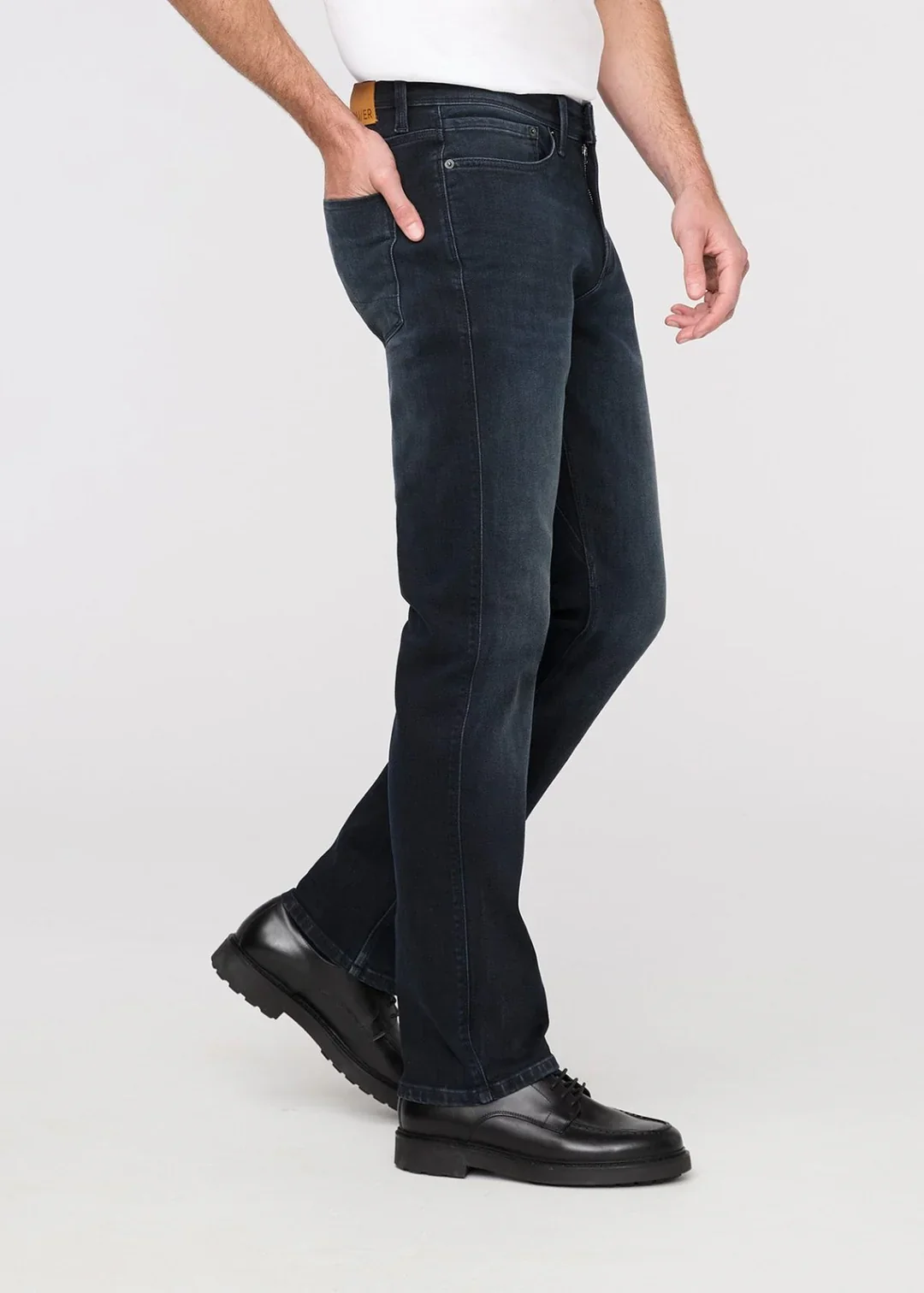 Duer - Performance Denim+ Slim Straight in Carbon Stone - Image 2
