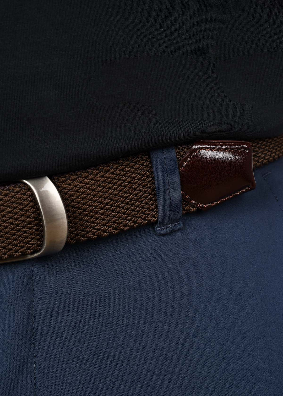 Duer - Performance Stretch Belt in Brown - Image 3