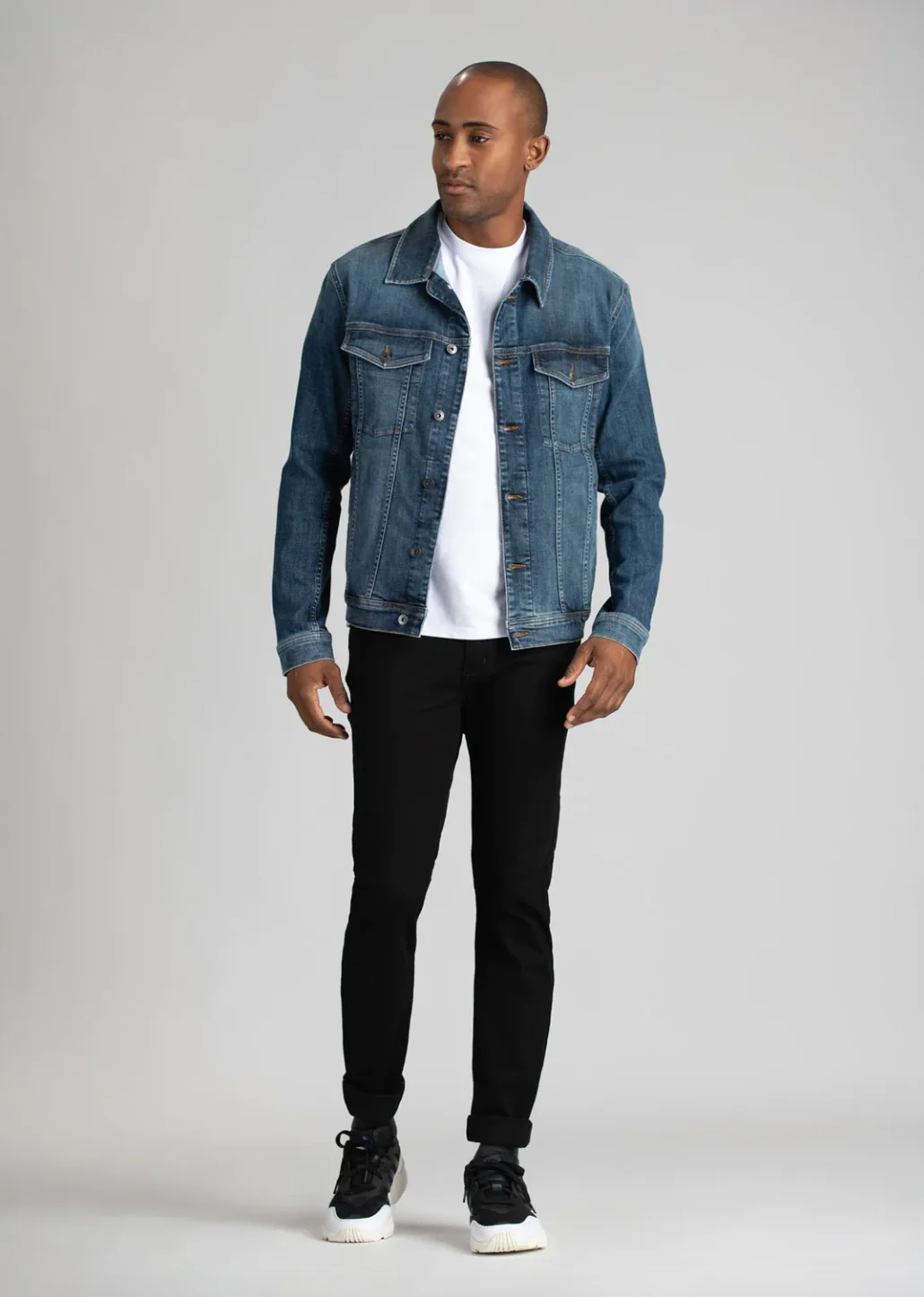 Duer- Stay Dry Denim Slim Jet Black - Image 2