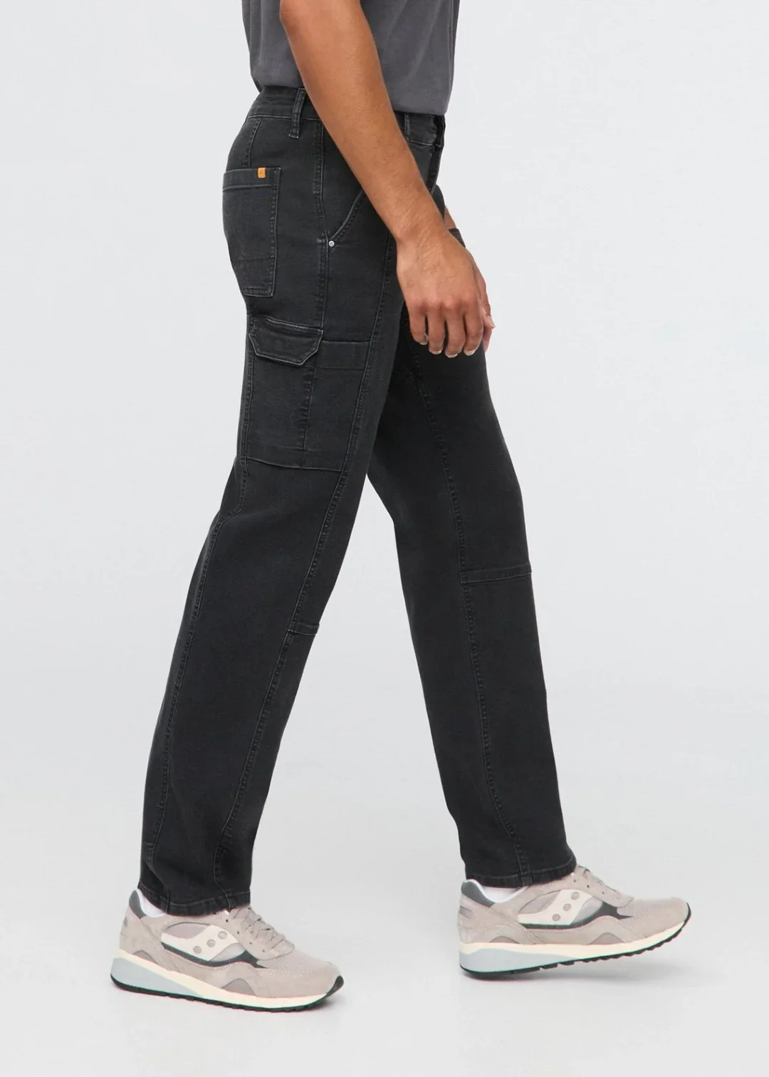DUER- Stretch Canvas 7 Pocket Pant: Black - Image 2