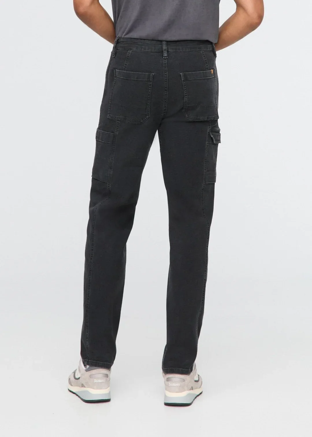 DUER- Stretch Canvas 7 Pocket Pant: Black - Image 3