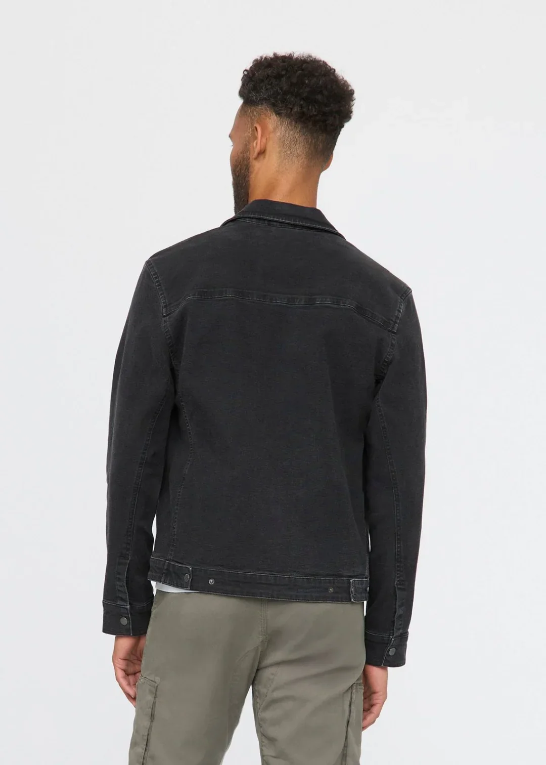 DUER - Stretch Canvas Utility Jacket: Black - Image 3