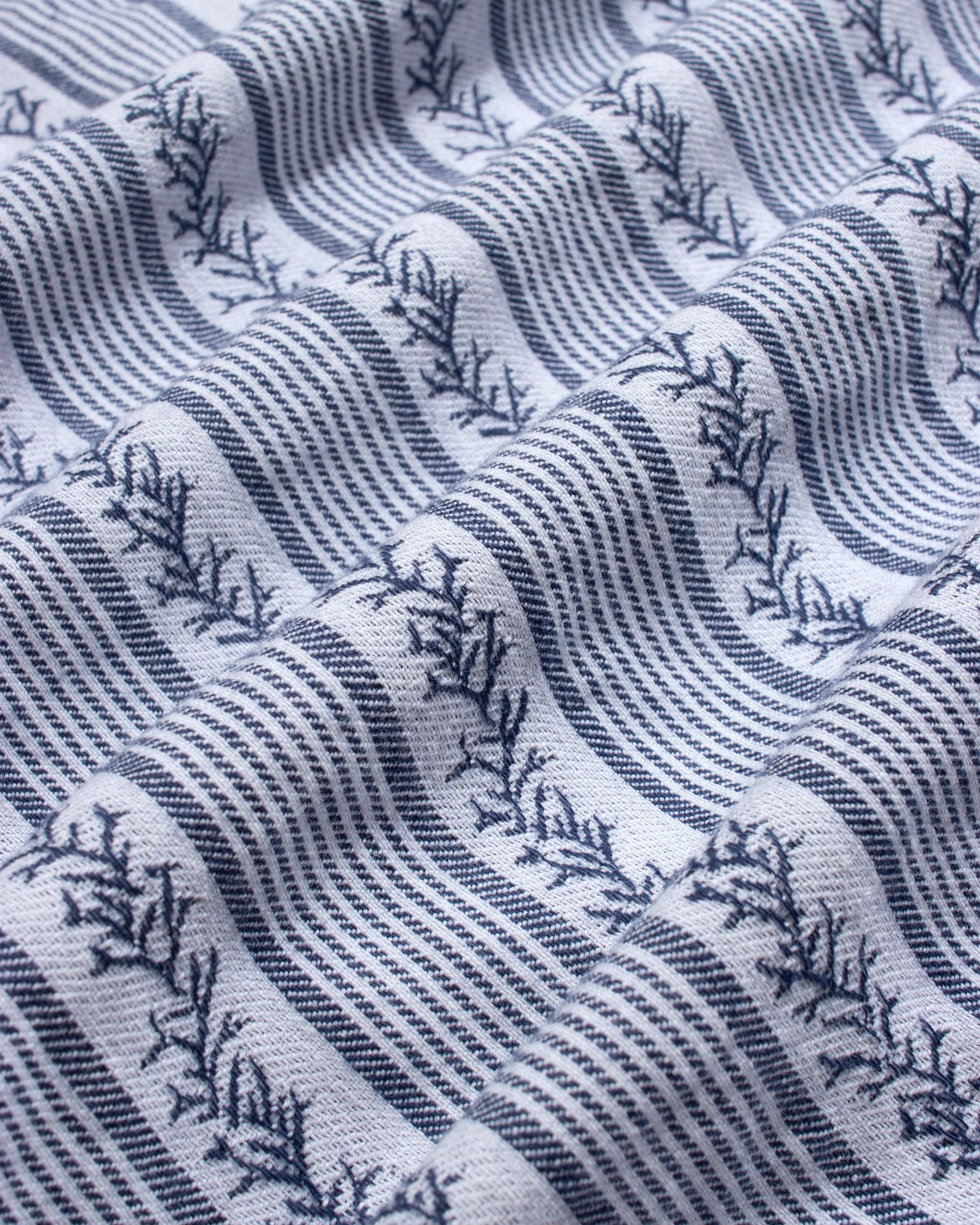 Far Afield - Selleck Shirt in Higher Stripe Floral - Image 3