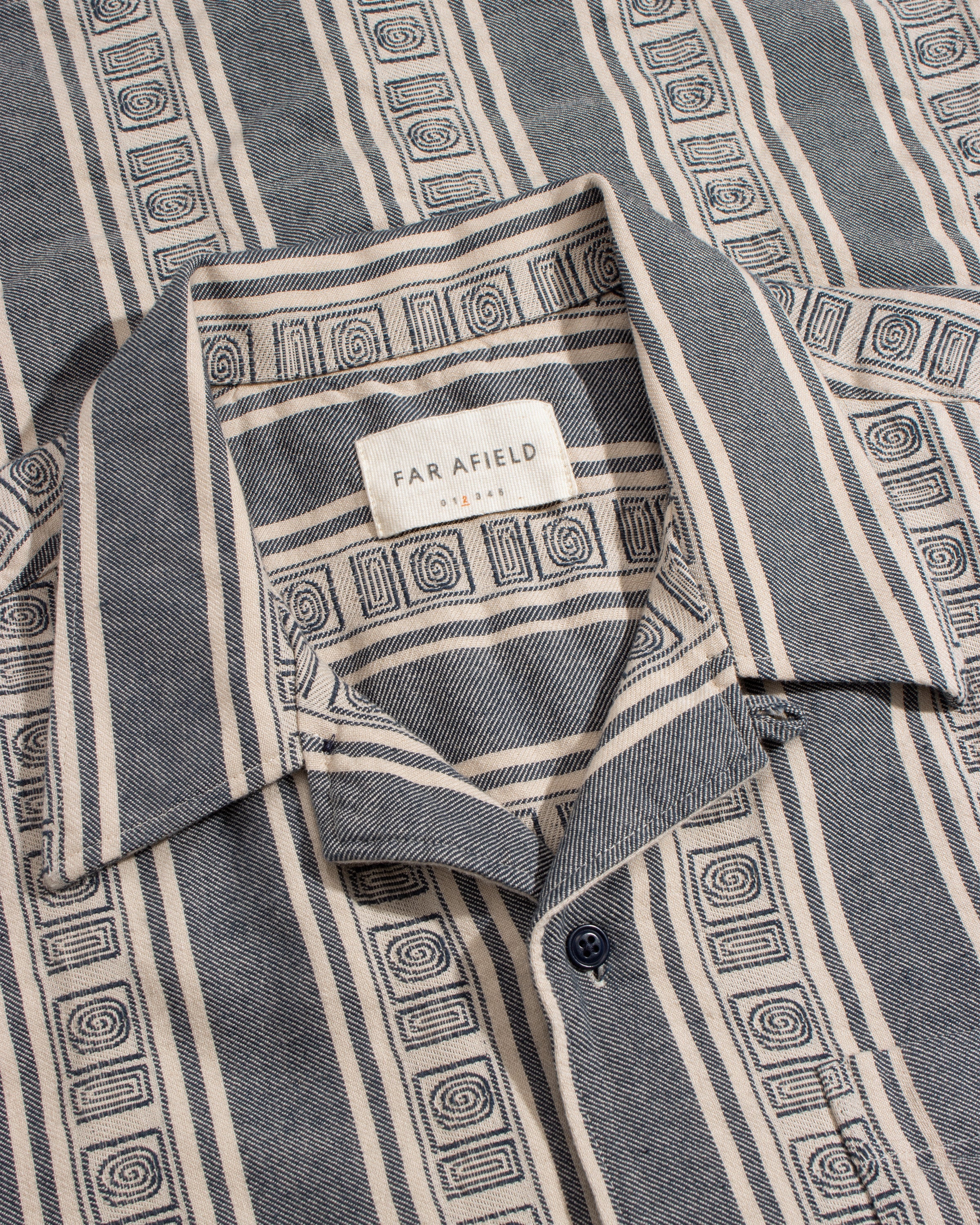 Far Afield - Selleck Shirt in Stereo Stripe - Image 2