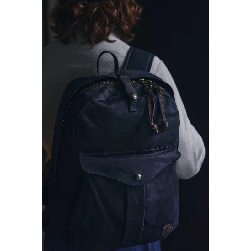 Filson- Journeyman Backpack in Navy - Image 9
