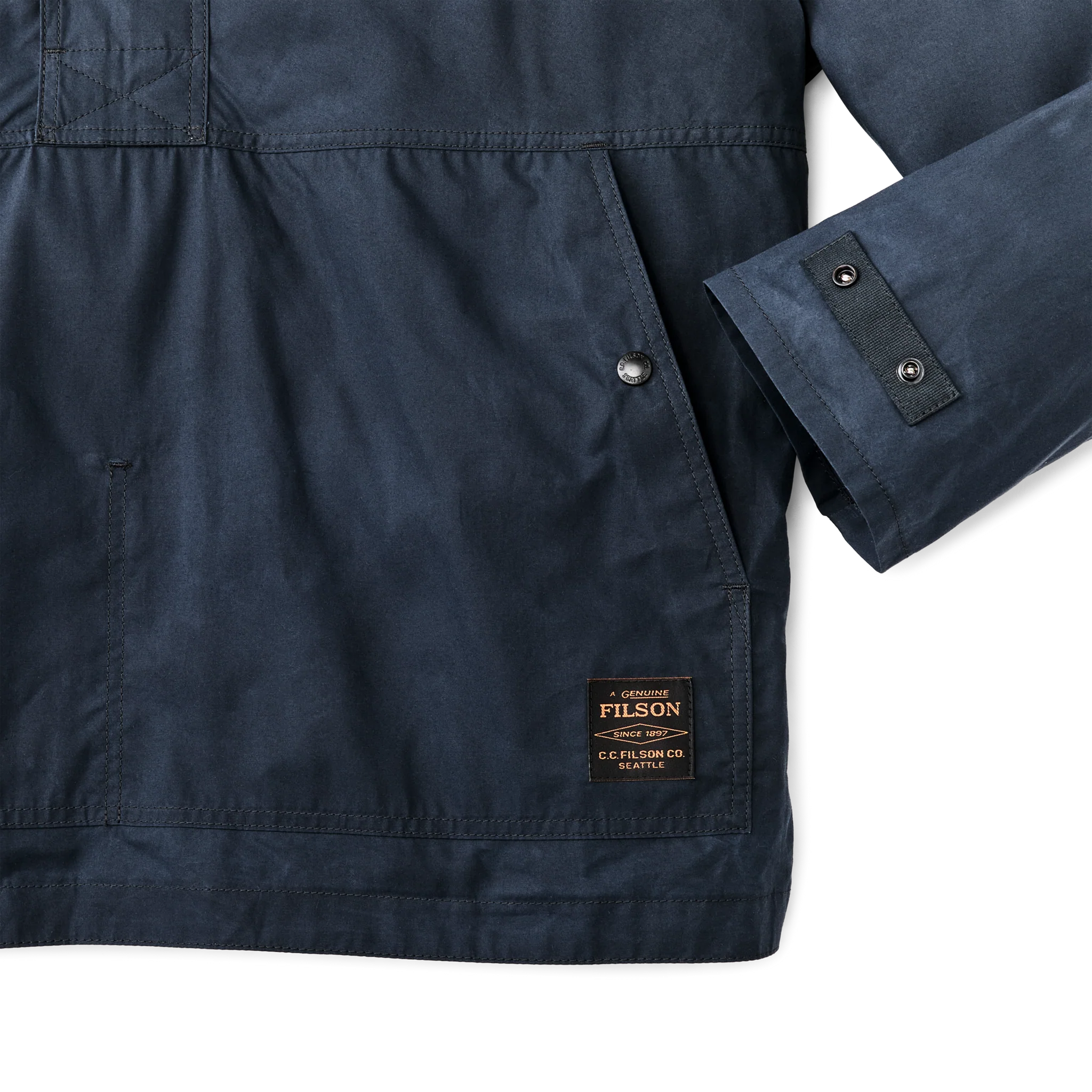 Filson - Ranger Lightweight Anorak in Dark Navy - Image 4