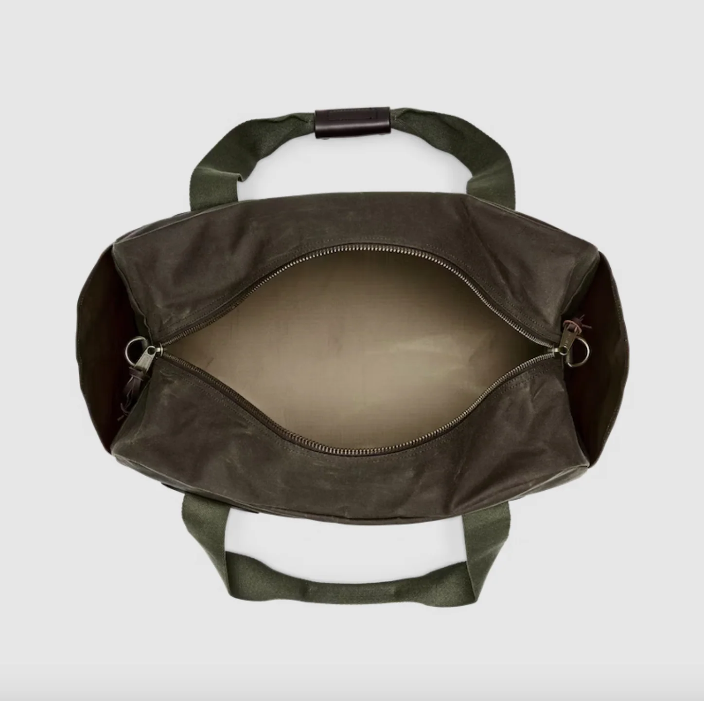 Filson- Tin Cloth Medium Duffle Bag - Image 11