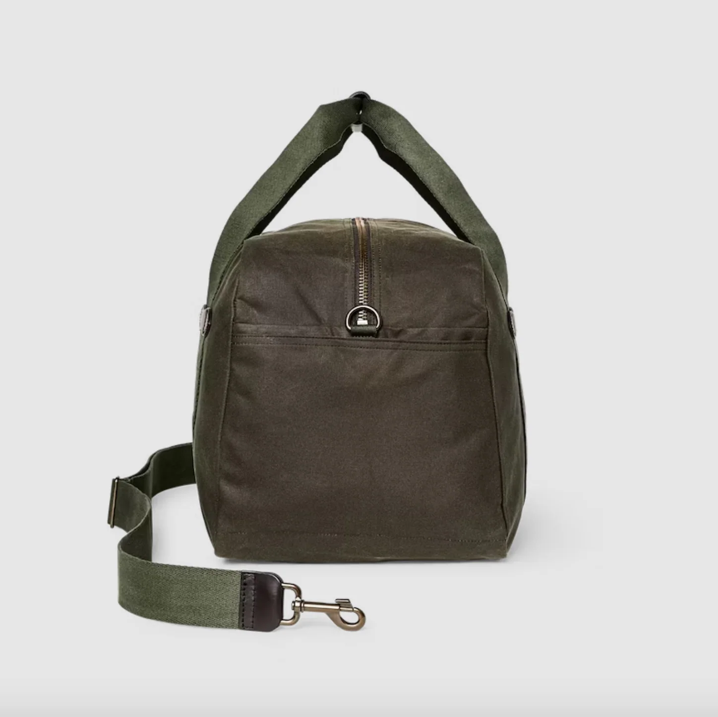 Filson- Tin Cloth Medium Duffle Bag - Image 4