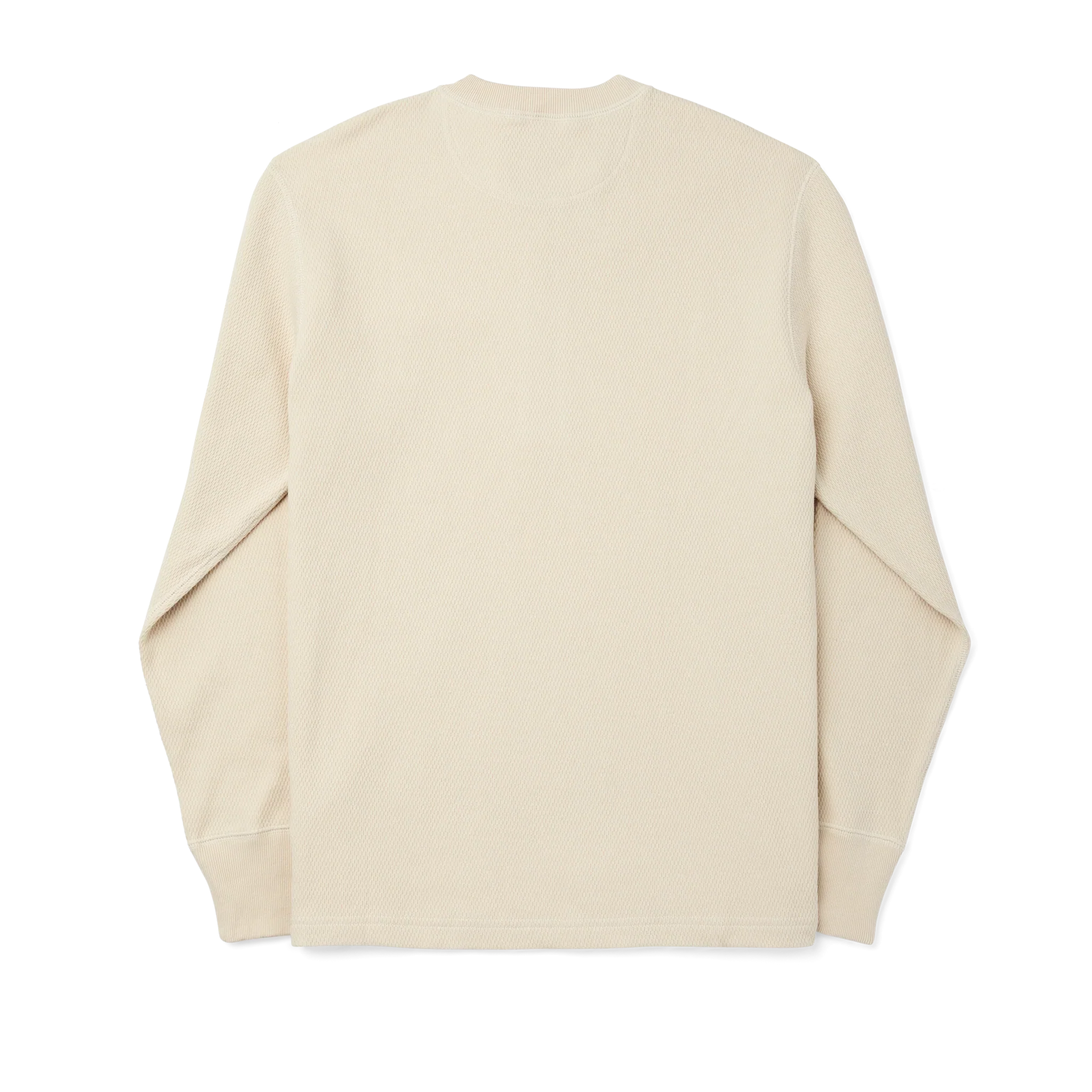 Filson - Waffle Knit Henley in Sand - Image 2