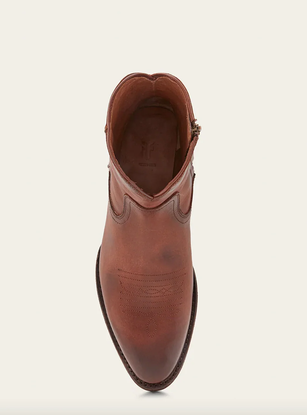 Frye- Austin Leather Boots with Zip - Image 6