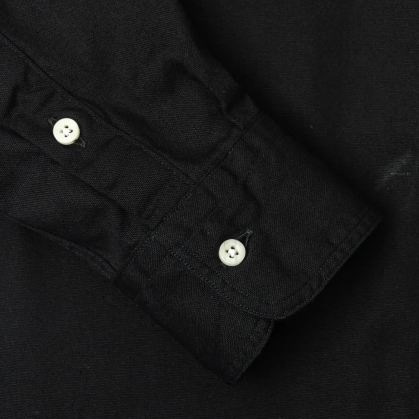 Gitman Vintage- Black Overdye Oxford - Image 4
