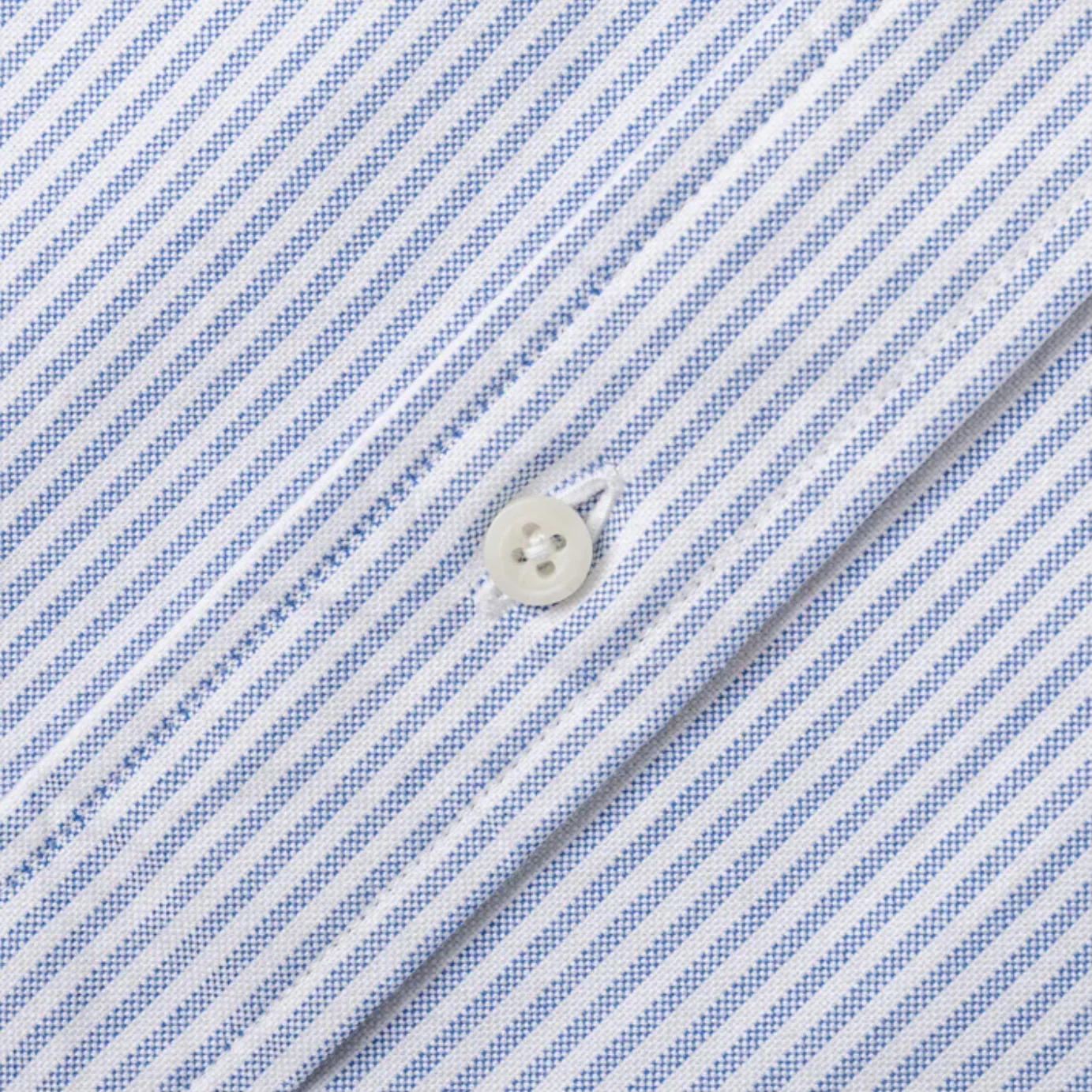 Gitman Vintage- Blue Stripe Oxford - Image 3