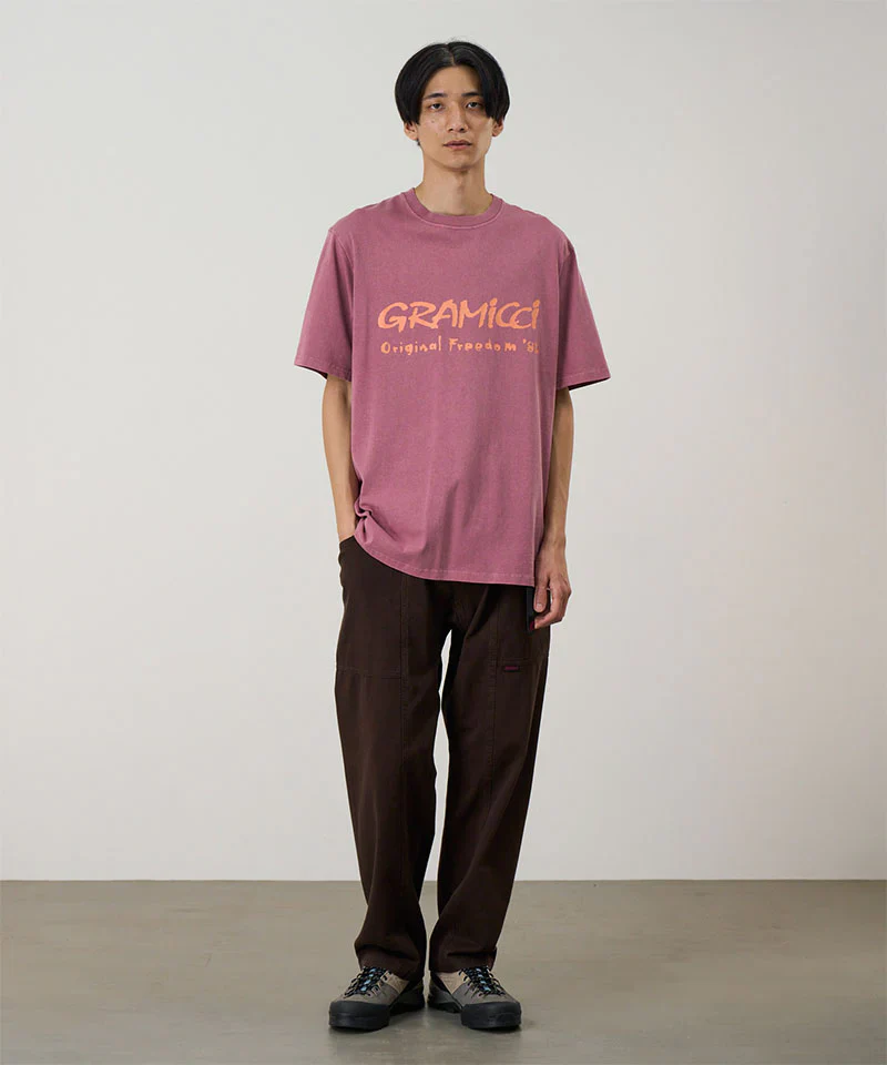 Gramicci - Freedom Tee Pigment Dyed in Red - Image 3