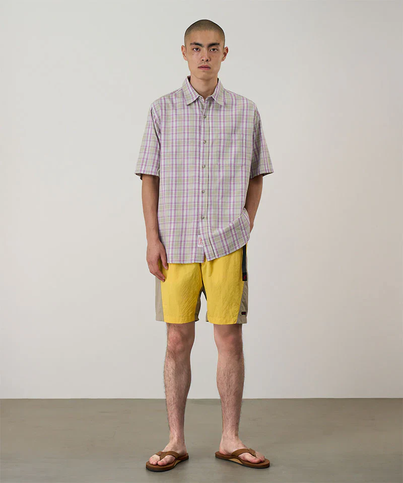 Gramicci - Nylon Block Short in Banana - Image 4