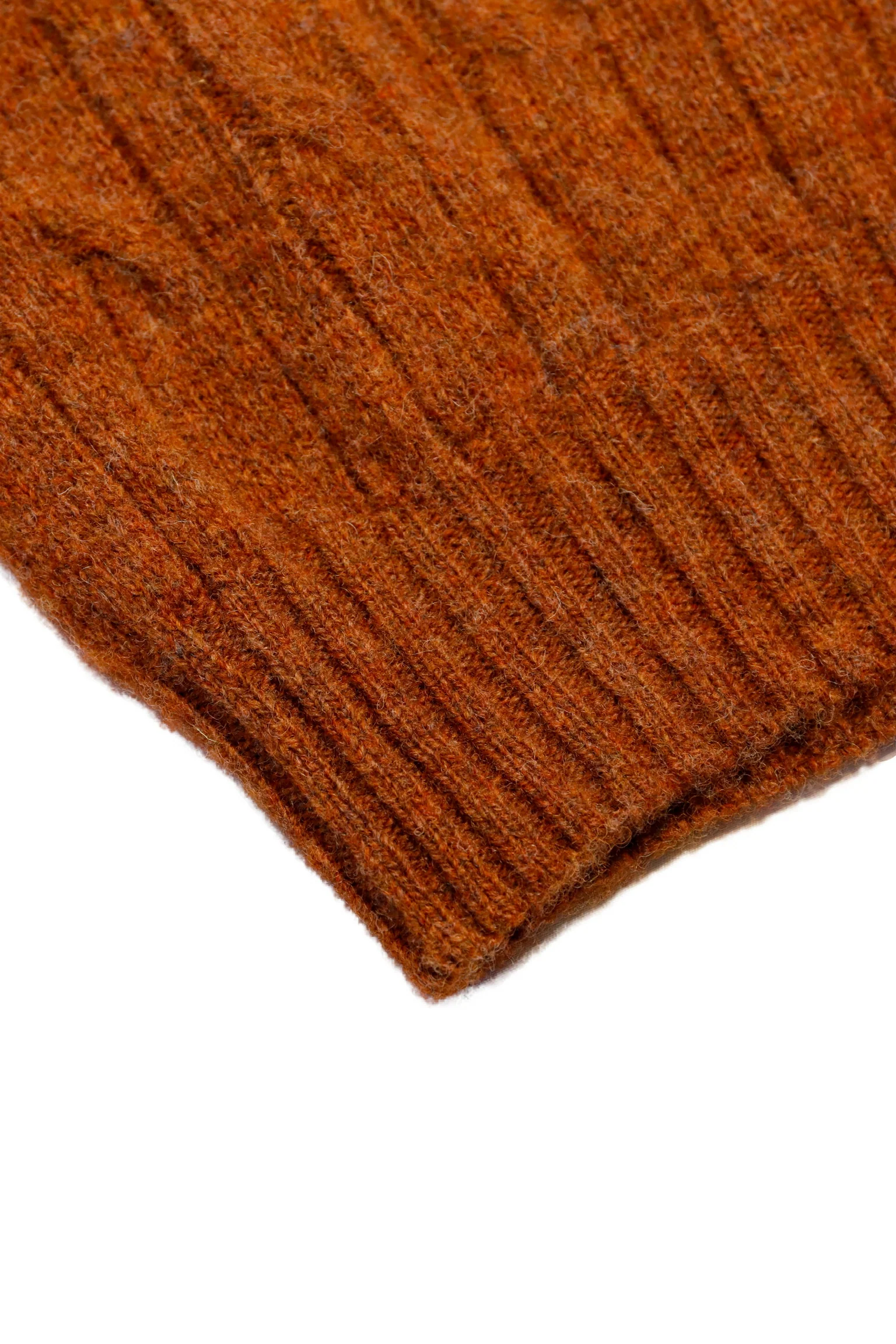 Harley of Scotland - Cable Knit Sweater in Whisky - Image 3