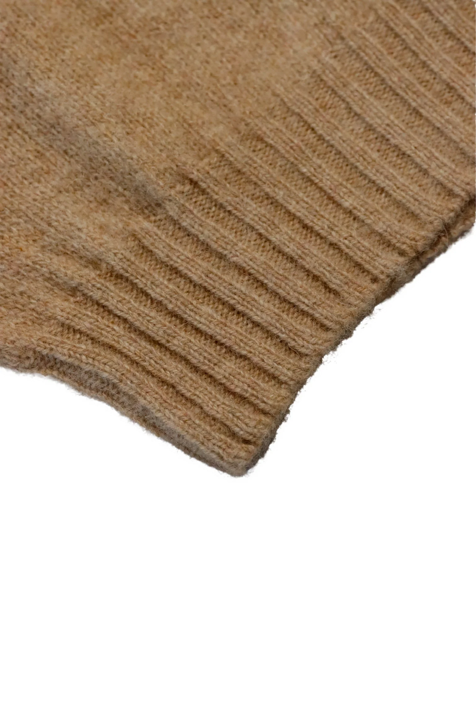 Harley of Scotland - Shaggy Raglan Sweater in Cameo - Image 3