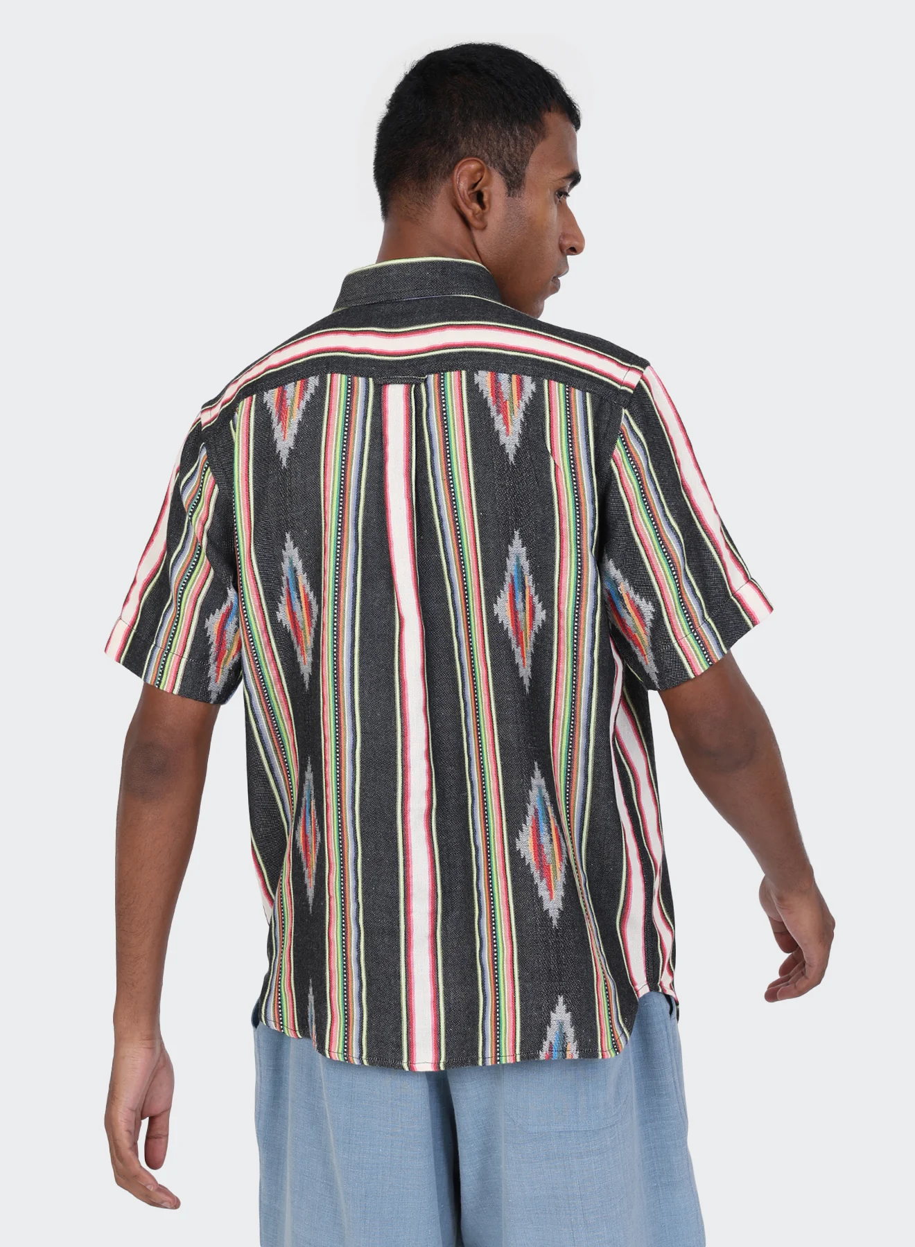 Kardo - Ron Ivy Button-Down in Jacquard Stripe - Image 5