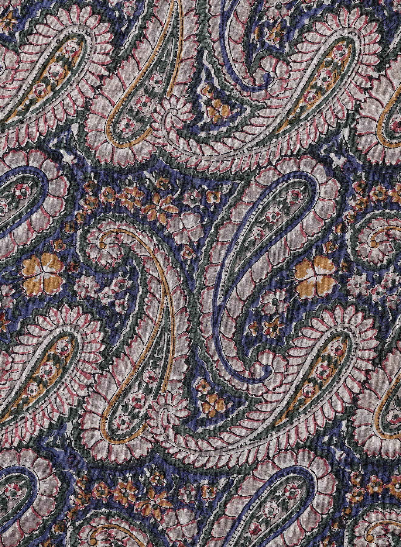 Kardo - Ron Ivy Button-Down in Paisley Block Print - Image 3