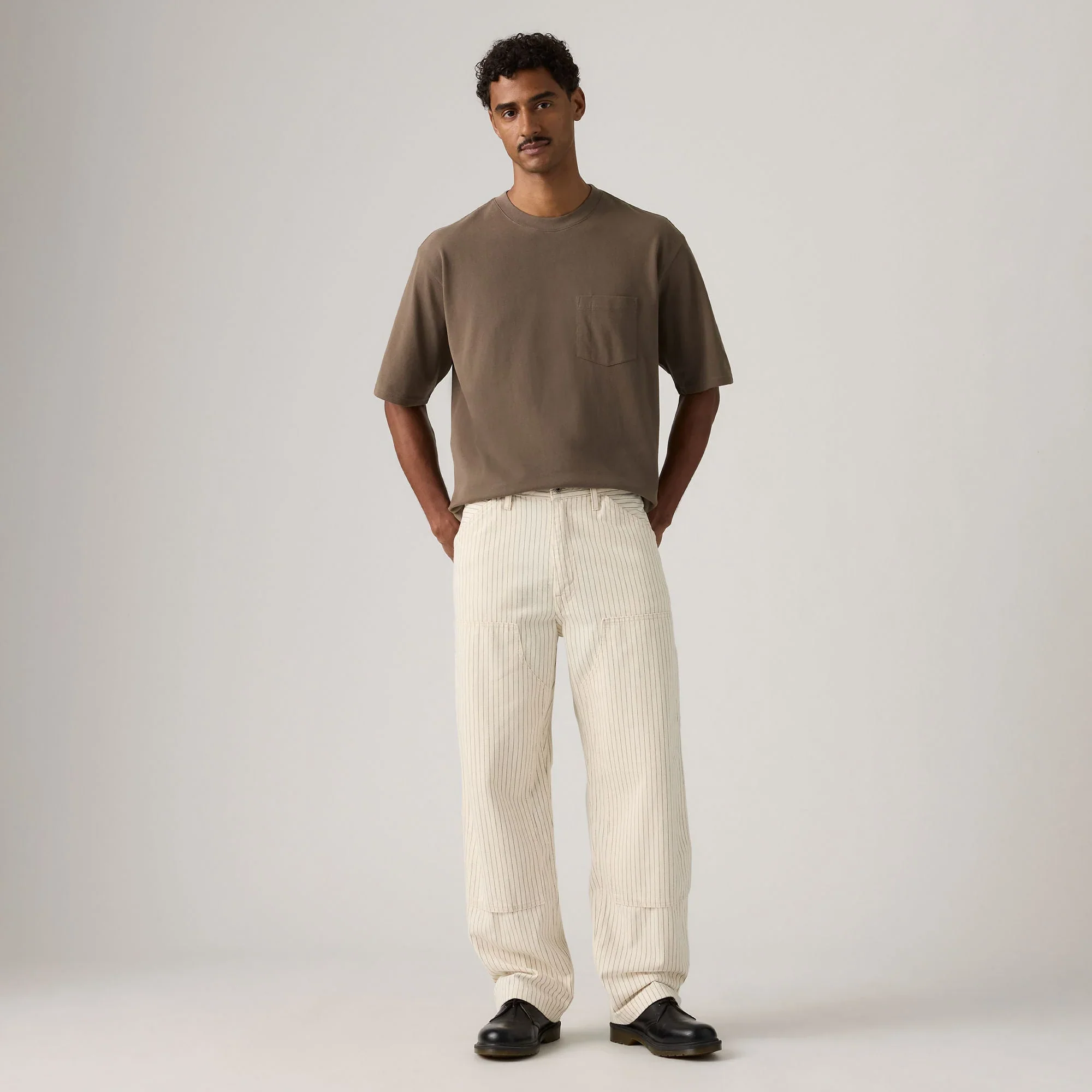 Levi's - 568 Loose Straight Double Knee in Marris Stripe - Image 3