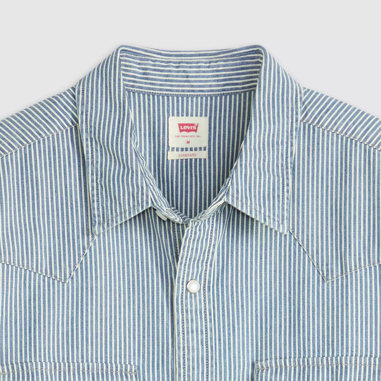 Levi's - Classic Western Short Sleeve in Picadilly Stripes - Image 2