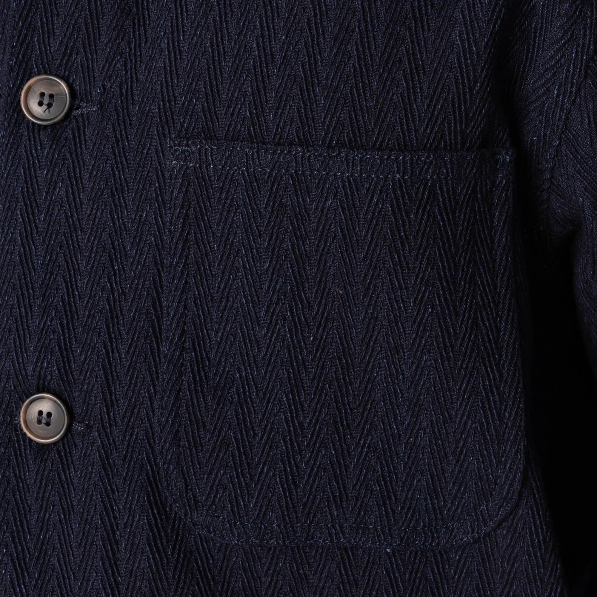 Naked & Famous - Chore Coat in Indigo Sugiaya - Image 4