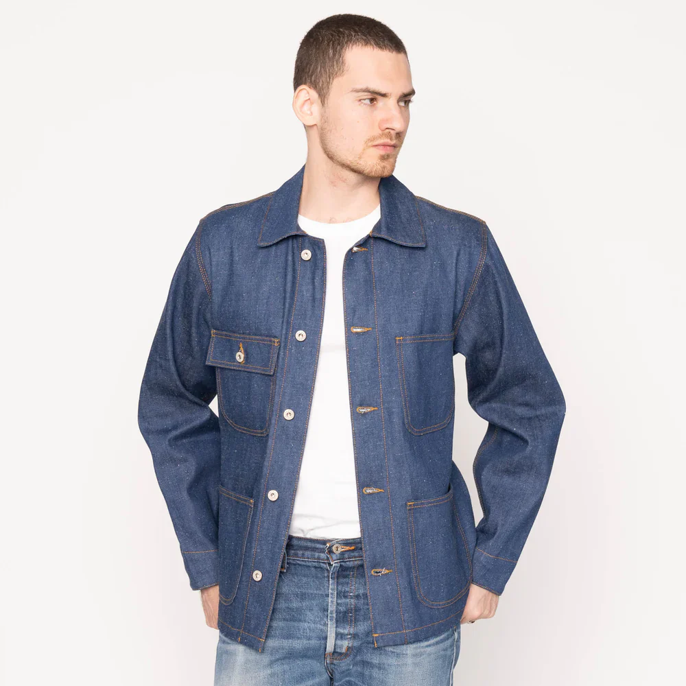 Naked & Famous - Chore Coat in Workforce Selvedge - Image 2