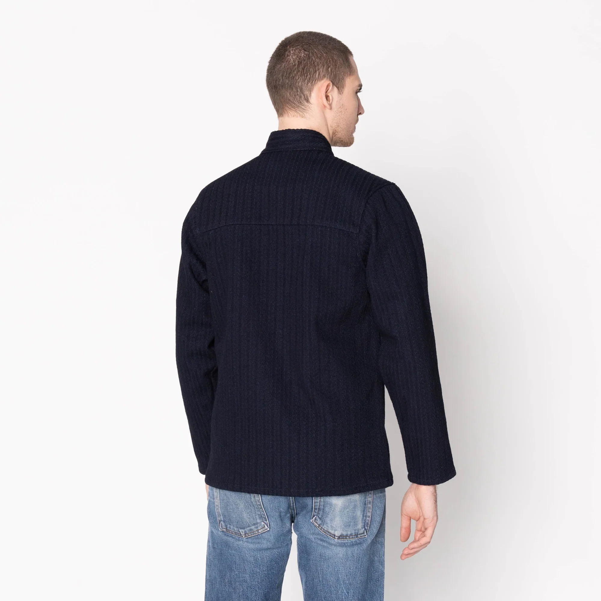 Naked & Famous - Kimono Shirt Indigo Sugiaya - Image 3