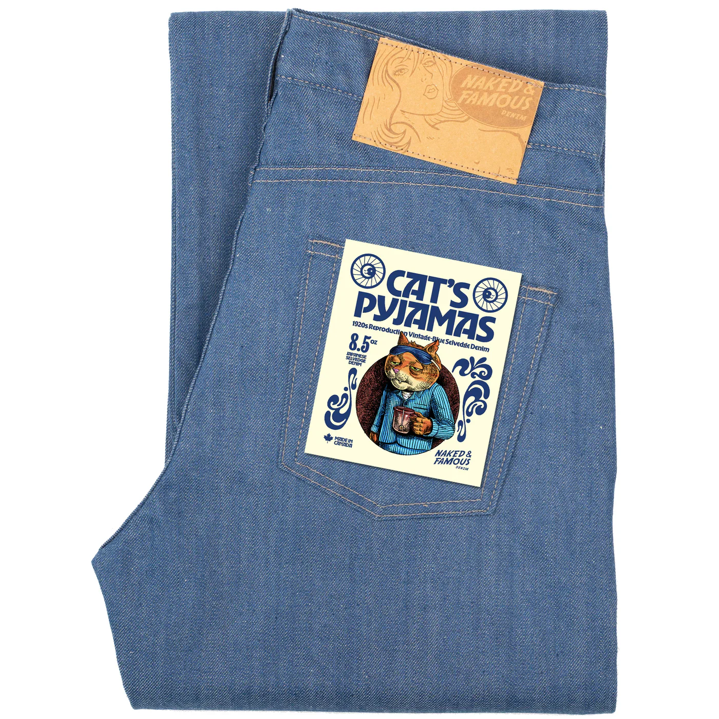 Naked & Famous - Strong Guy in The Cat’s Pyjamas Selvedge