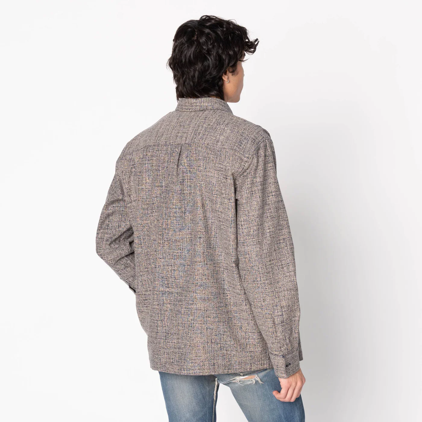 Naked & Famous - True Shirt in Kimono Scramble - Image 2