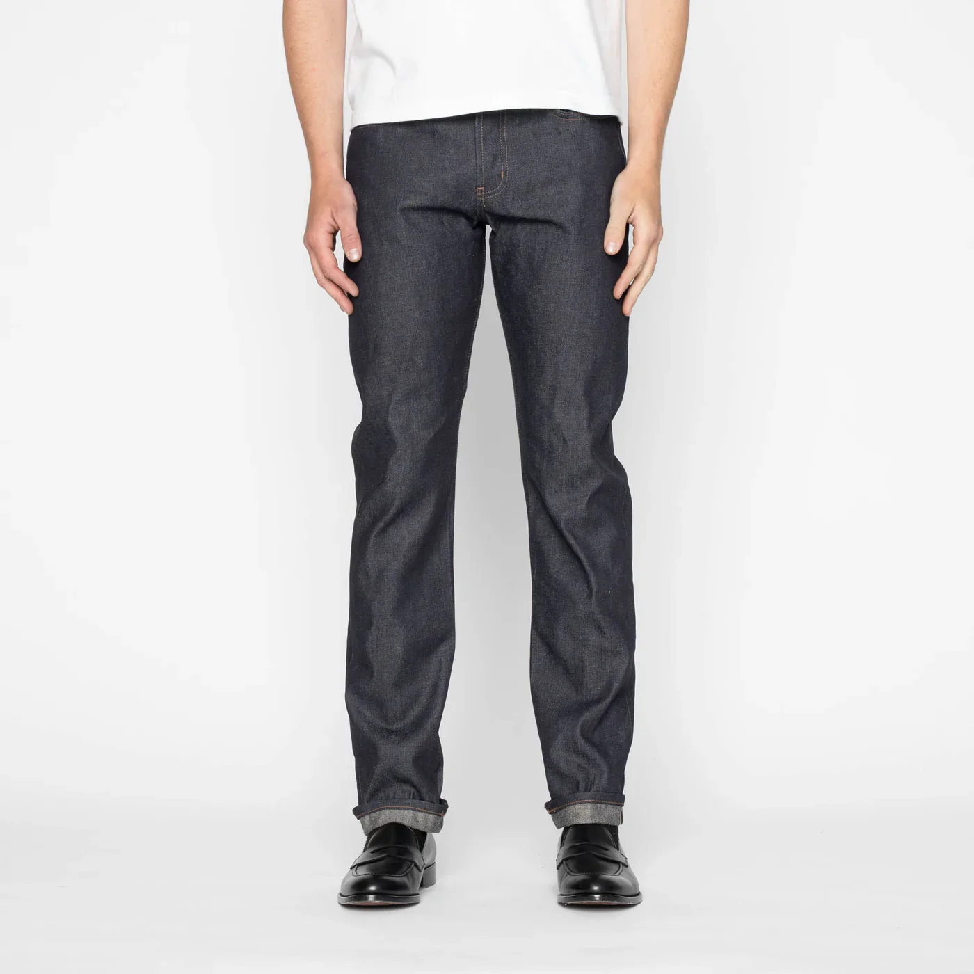 Naked & Famous - Weird Guy in Hemp Blend Selvedge Indigo - Image 2