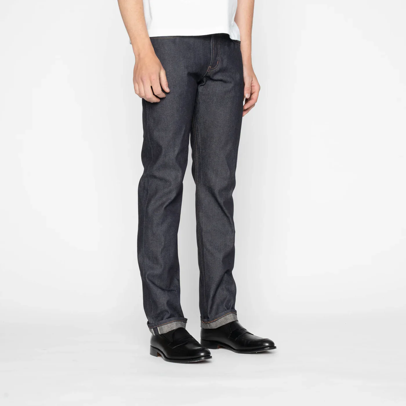 Naked & Famous - Weird Guy in Hemp Blend Selvedge Indigo - Image 3