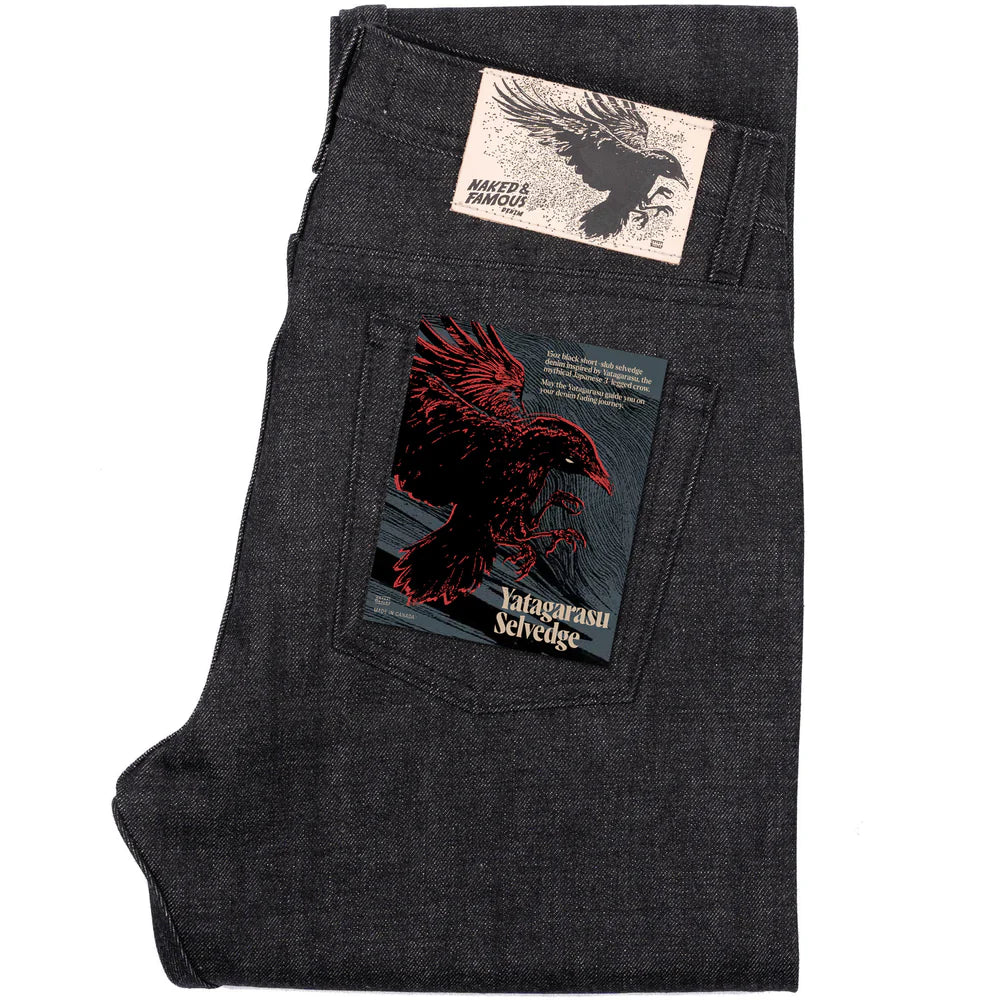Naked & Famous - Weird Guy in Yatagarasu Selvedge