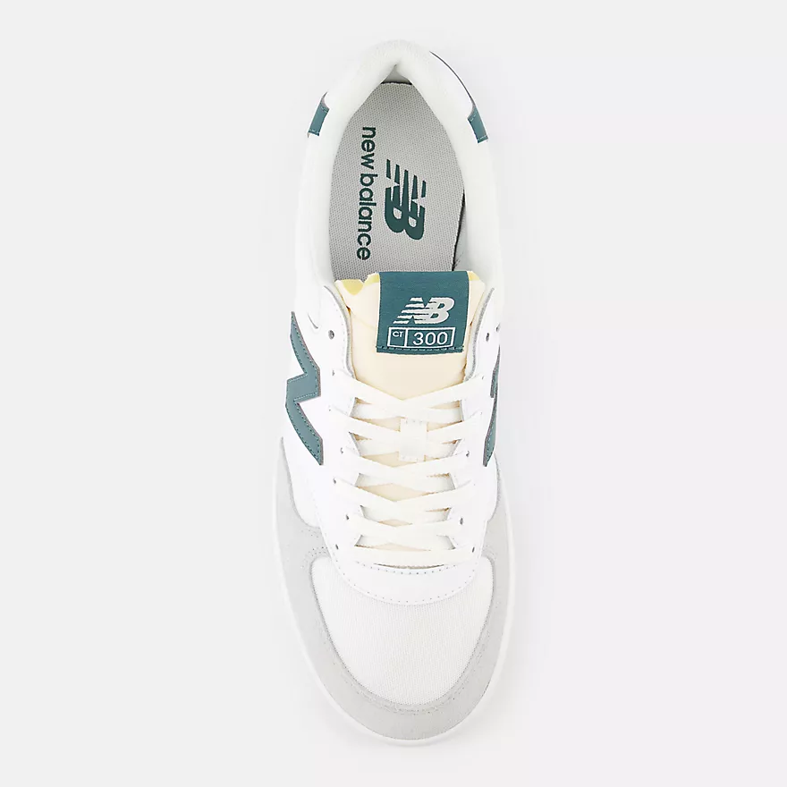 New Balance- 300 Court in Grey/White - Image 4